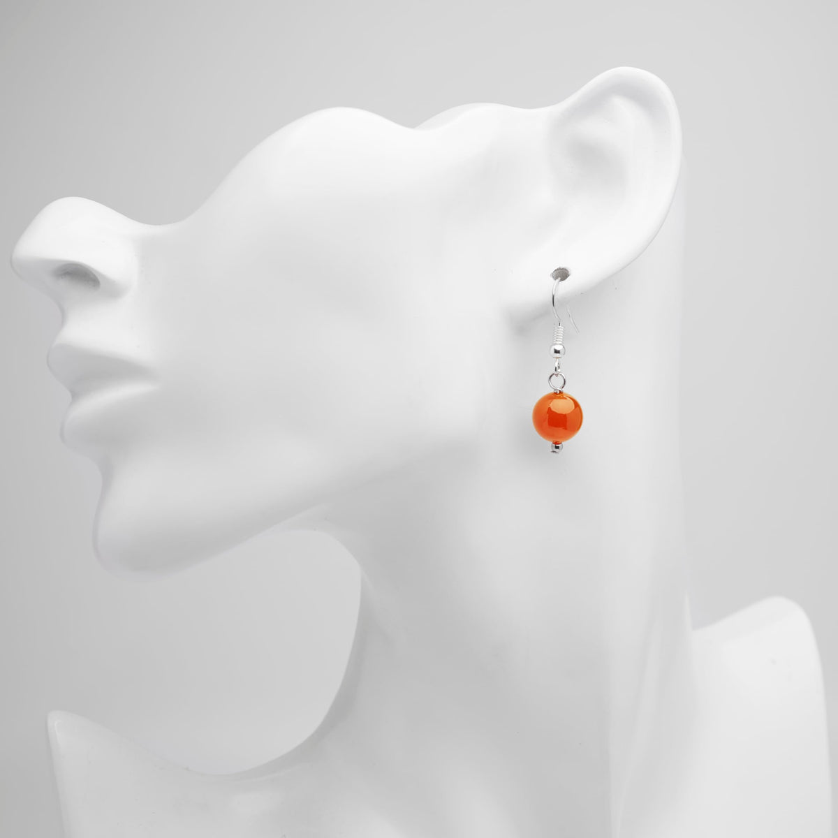 gemstone beaded earrings for women