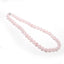 Womens Pink Gemstone Necklace