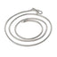 925 Sterling Silver Snake Chain 2.3mm For Men And Women