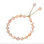 Womens Freshwater Pearl Bracelet | Handmade 4-5mm Pink Pearl Beaded Bracelet for Ladies and Girls
