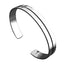 Mens Torque Bangle Bracelet Solid 925 Sterling Silver