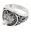 Sterling Silver Wolf Design Ring For Men