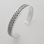 mens bangle bracelet sterling silver