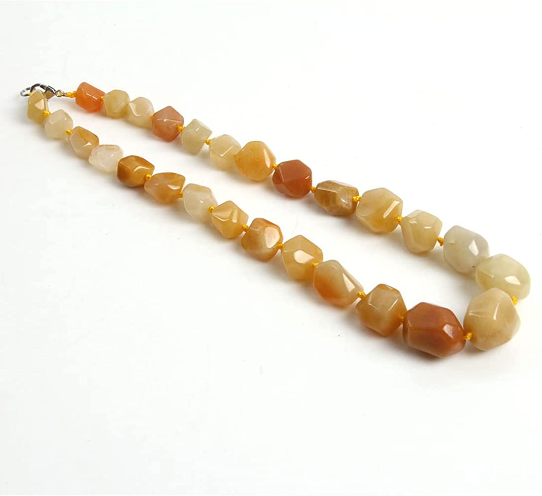 gemstone beaed necklace for women jade