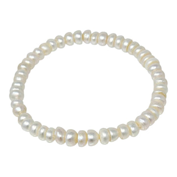 Handmade 5-6mm Freshwater Pearl Stretchy Bracelet For Women