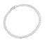 Mens 5mm Italian Curb Chain Bracelet | Sterling Silver Chain for Men & Women