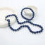 Women’s Handmade Lapis Lazuli Necklace & Bracelet Set – 8mm