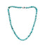 Handmade Mens Blue Turquoise Beaded Necklace