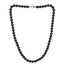 Handmade Mens Black Onyx Beaded Necklace
