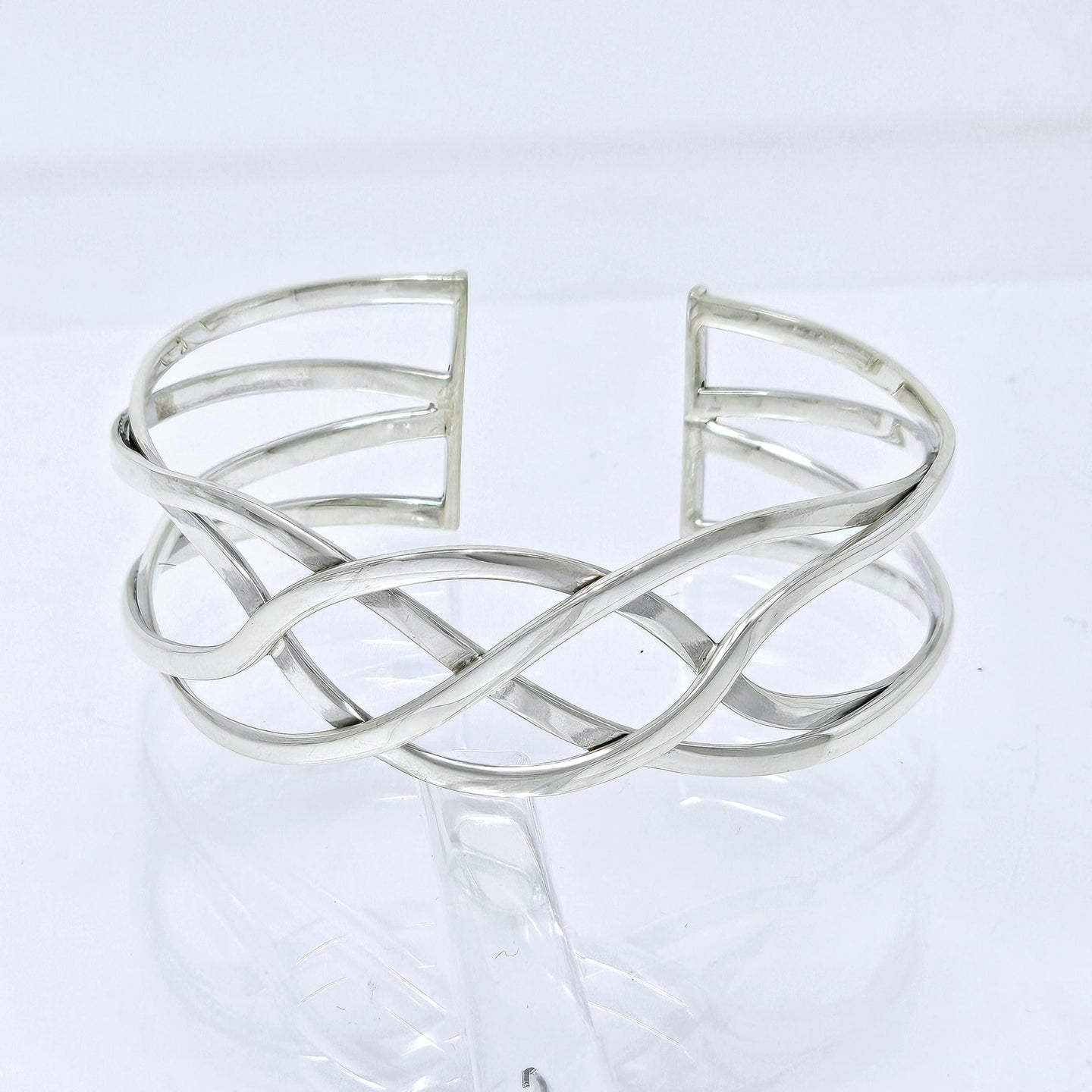 Stylish 22mm Wide Statement Cuff Bangle Bracelet For Women