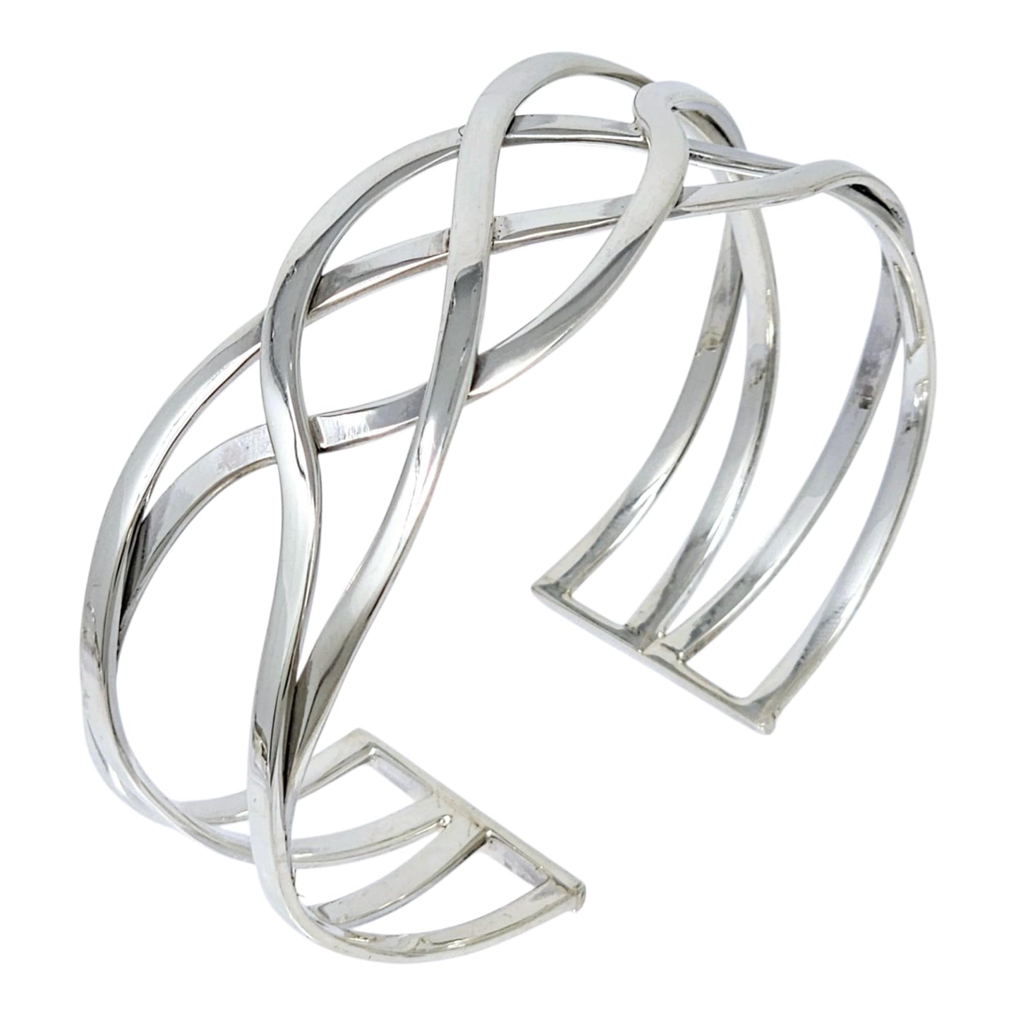 Stylish 22mm Wide Statement Cuff Bangle Bracelet For Women