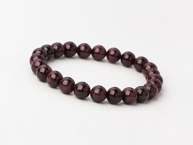 red garnet bracelet