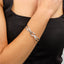 classic silver bangle for women 925