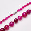 Womens Pink Gemstone Necklace