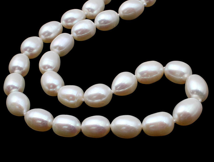 Womens White Pearl Set