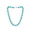 Womens 10mm Turquoise Gemstone Necklace