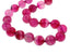 Womens Pink Gemstone Beaded Necklace