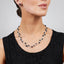 Womens black Pearl Jewellery Set
