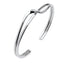 silver bangle bracelet for women girls