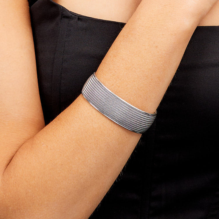 Silver Cuff Bangle for women