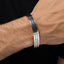 Sterling Silver Bangle for Men