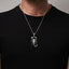 Mens Large Scorpion silver Pendant