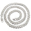 Mens 9.5mm Italian Heavy Sterling Silver Curb Chain Necklace