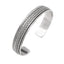 mens silver bangle bracelet