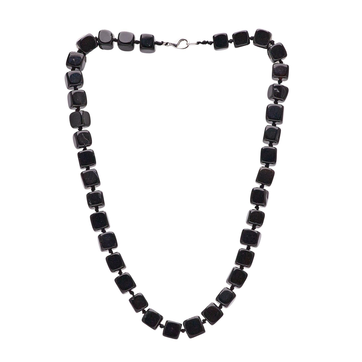 black agate necklace