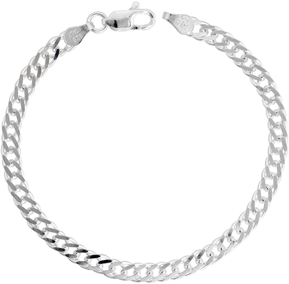 silver chain bracelet for men