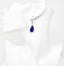 womens drop earrings blue lapis