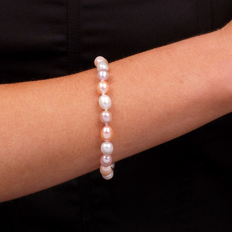 Multicolour Pearl Bracelet for Women