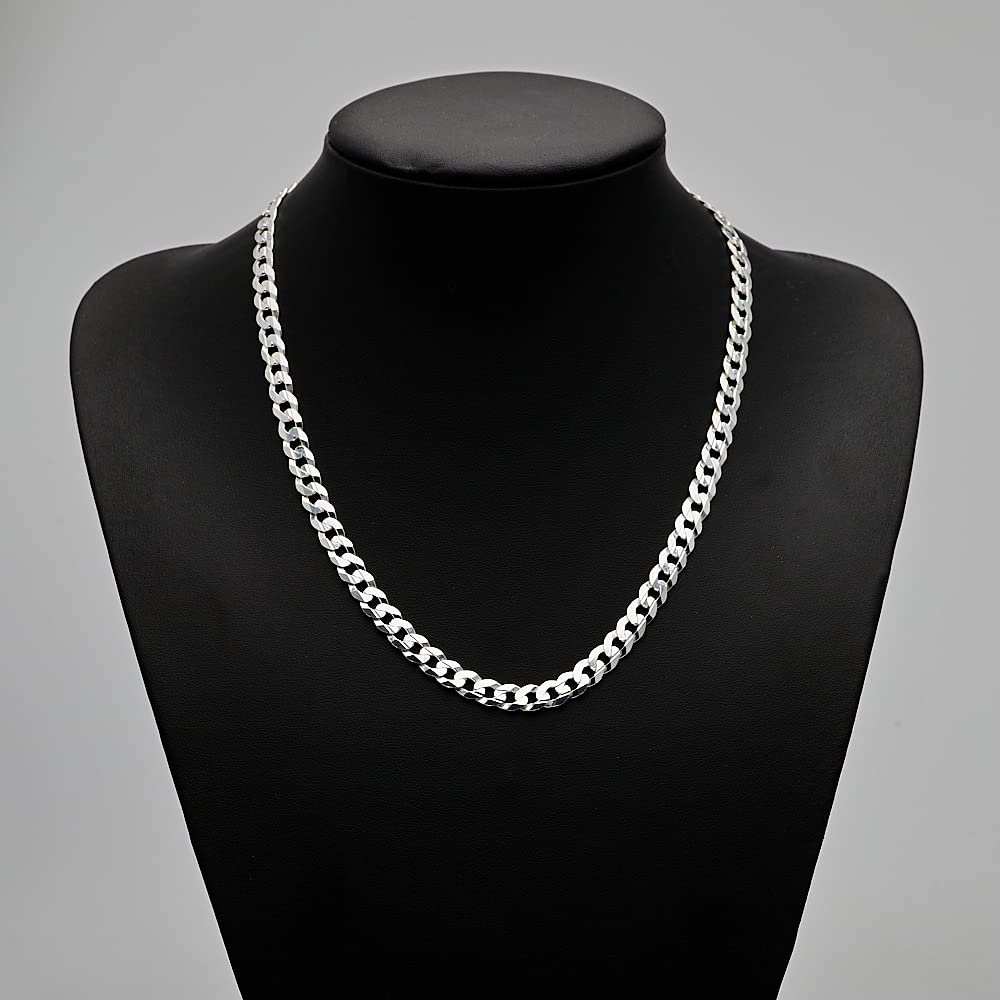 sterling silver cuban chain for men