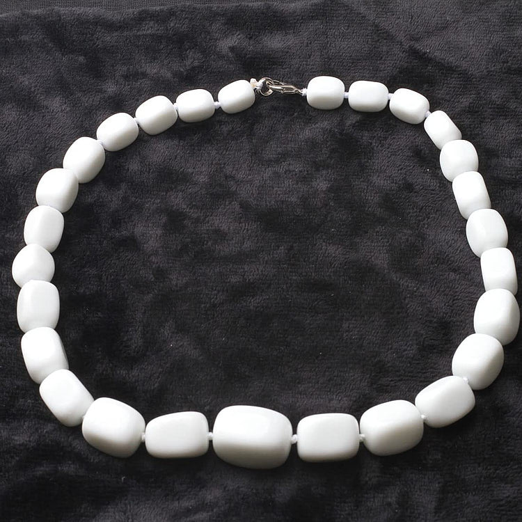 White Gemstone Necklace for women