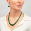 Green Jade Gemstone Necklace for women
