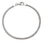 foxtail silver chain bracelet