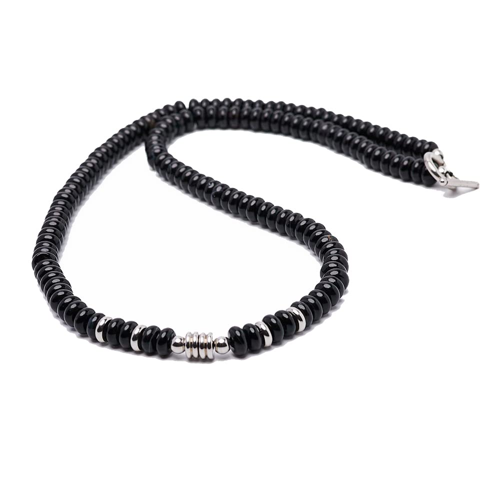 Black Onyx Handmade Natural Gemstone Beaded Necklace