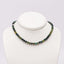 Womens Girls 6mm Beaded Gemstone Choker Necklace | Natural Gemstone Choker Necklace for Women and Girls