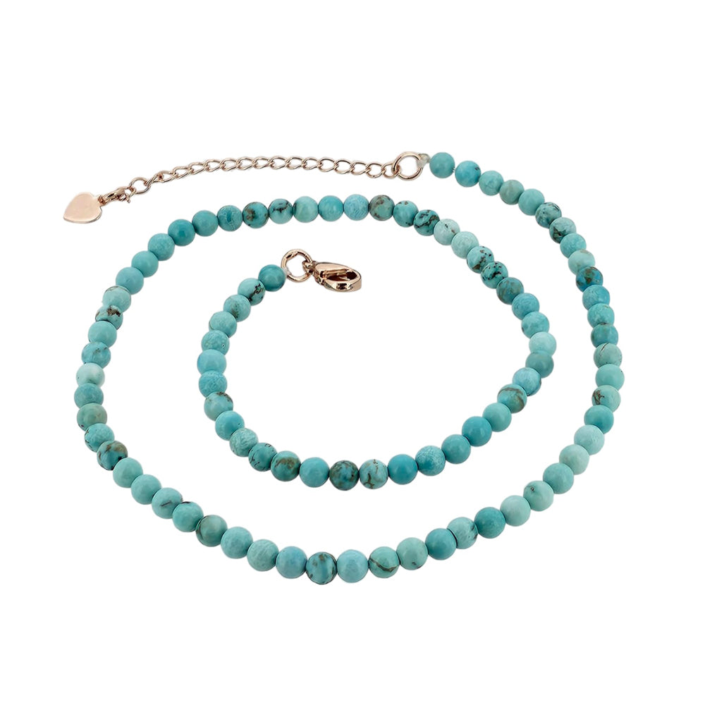 Blue Turquoise Choker Necklace