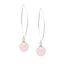 Womens 12mm Gemstone Ball Dangle Drop Earrings With 925 Sterling Silver