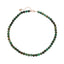 Womens Girls 6mm Beaded Gemstone Choker Necklace | Natural Gemstone Choker Necklace for Women and Girls