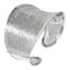 Chunky wide cuff bangle for women