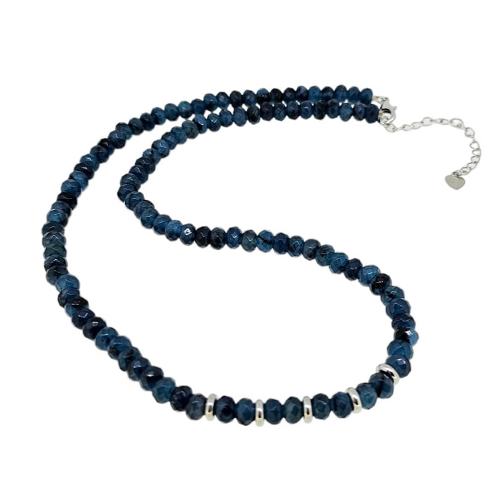 Beaded Necklace for women Blue