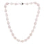 rose quartz necklace for women