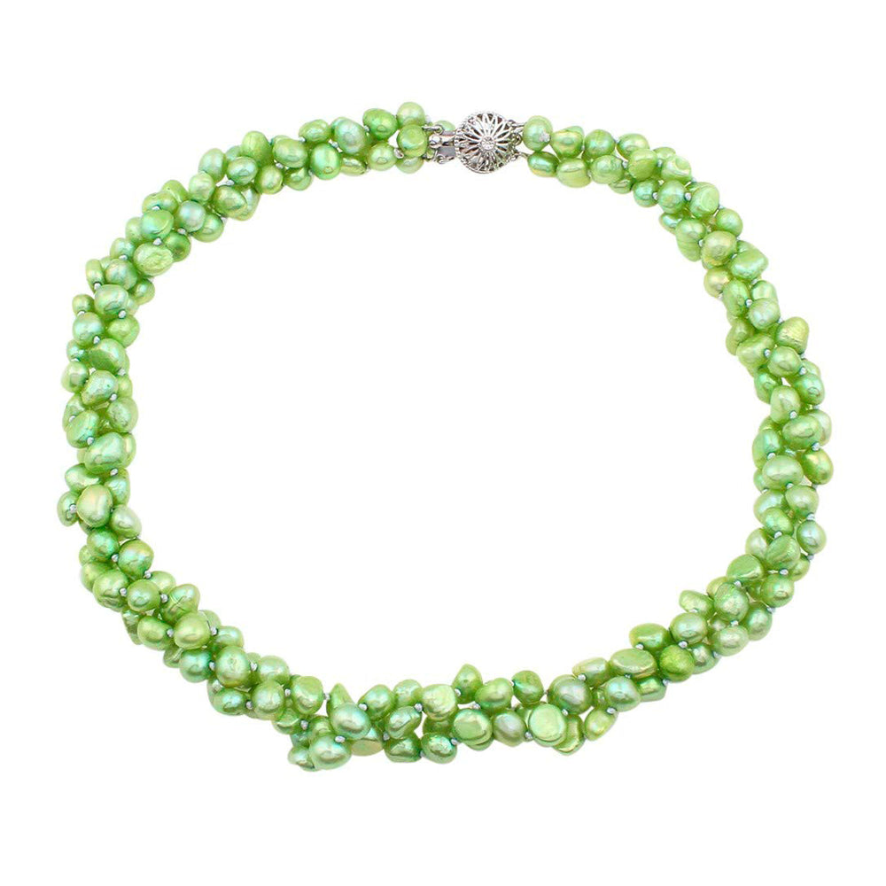 Beautiful Womens Freshwater Pearl Necklace Chunky style