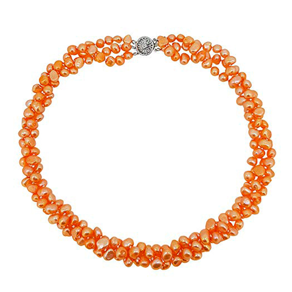 Beautiful Womens Freshwater Pearl Necklace Chunky style