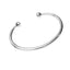Minimalist 925 Silver Open Bangle – Chic & Versatile Jewelry