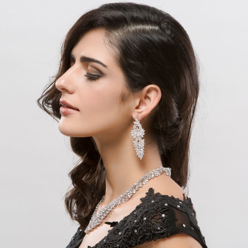 diamond Statement earrings