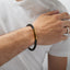 mens black bangle