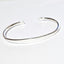 Women’s torque Silver Bangle – Classic Handmade Cuff